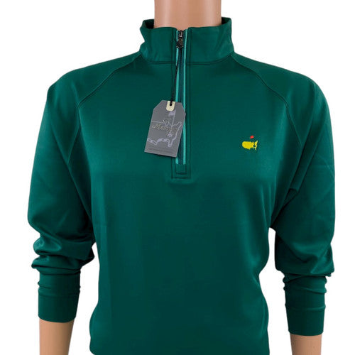 Masters Green Performance Tech 1/4 Zip Wind Shirt