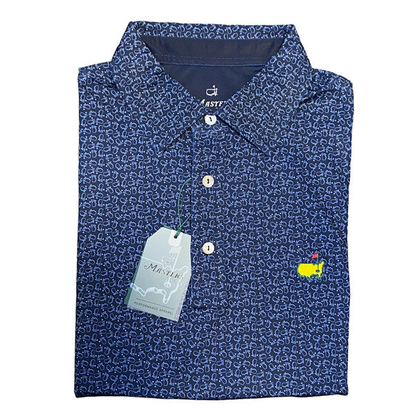 Masters Tech Navy Performance Golf Shirt