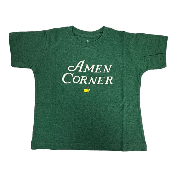 Masters Toddler Green Amen Corner T-Shirt