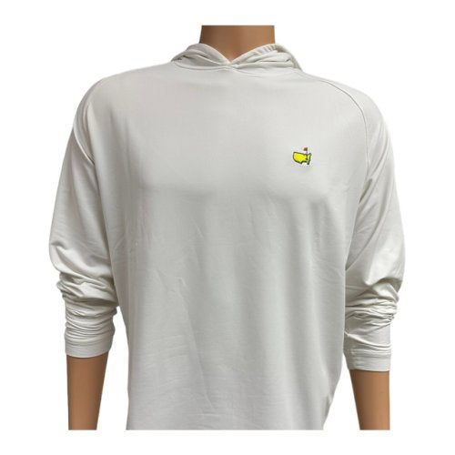 Masters Peter Millar White Performance Tech Hoodie
